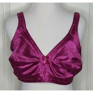 Coco Intimates Bra 44D 44 D Style 30901 Fuchsia  Wire Free